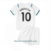 Conjunto (Camiseta+Pantalón Corto) Manchester City Jack Grealish 10 Segunda Equipación 2021/22 - Niño